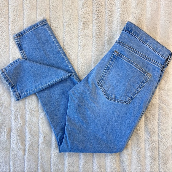 EVERLANE mid rise medium wash skinny jeans - Picture 8 of 9